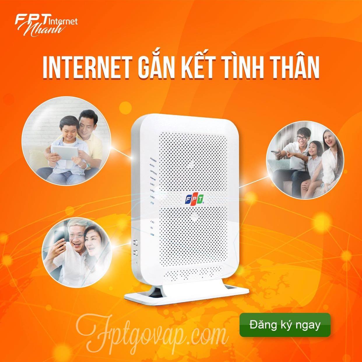 Lắp internet FPT để gắn kết gia đình và mọi người. Lắp internet FPT để gắn kết gia đình và mọi người.