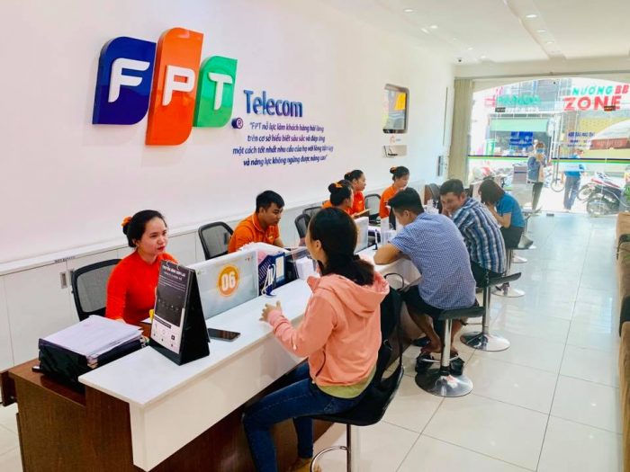 Khách hàng của nhà mạng FPT có thể đóng cước ở bất kỳ điểm thu hộ nào ở Việt Nam.