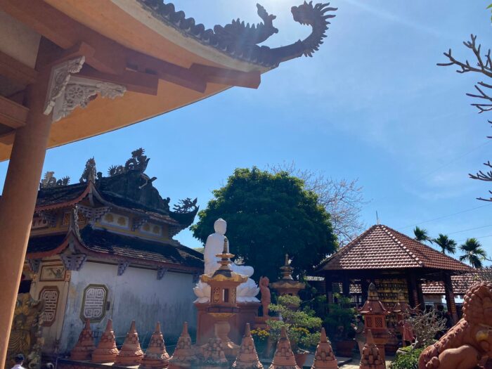 Nét đẹp cổ kính của chùa Bửu Minh có từ hàng trăm năm.