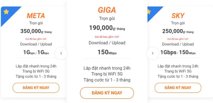 Bảng giá internet FPT ở Huyện Bình Chánh mới nhất năm 2023.