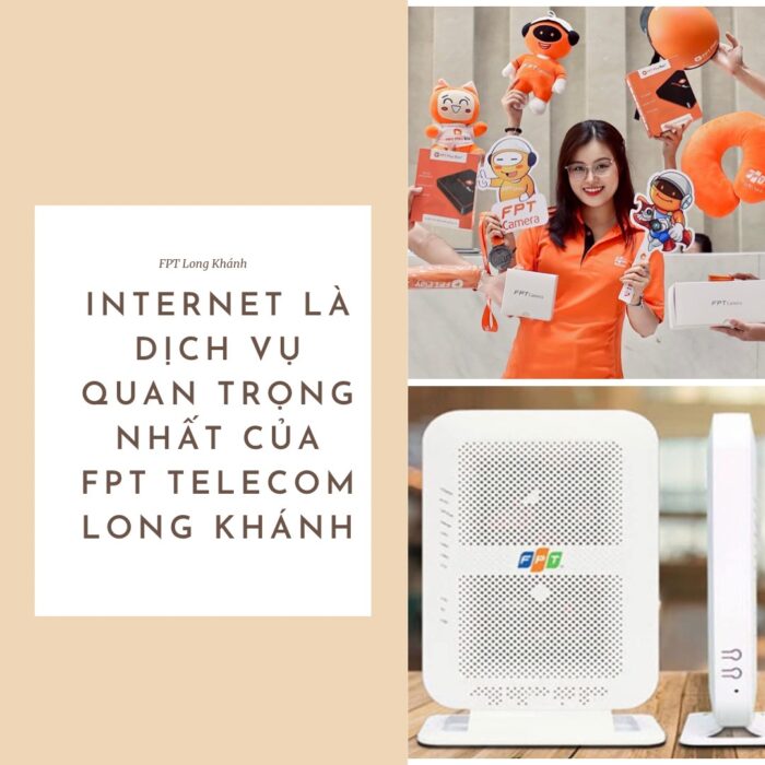 Internet là dịch vụ chủ chốt, quan trọng của trung tâm FPT TP Long Khánh.