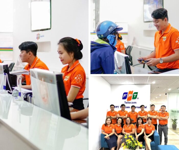 Đội ngũ cán bộ, nhân viên FPT chi nhánh Đà Nẵng luôn chuyên nghiệp, vui vẻ và tận tâm.