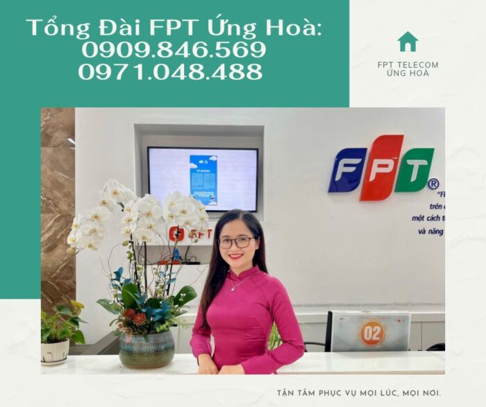 Đội ngũ nhân viên tổng đài FPT Huyện Ứng Hòa có chuyên môn tốt, thái độ nhiệt tình, tận tâm.