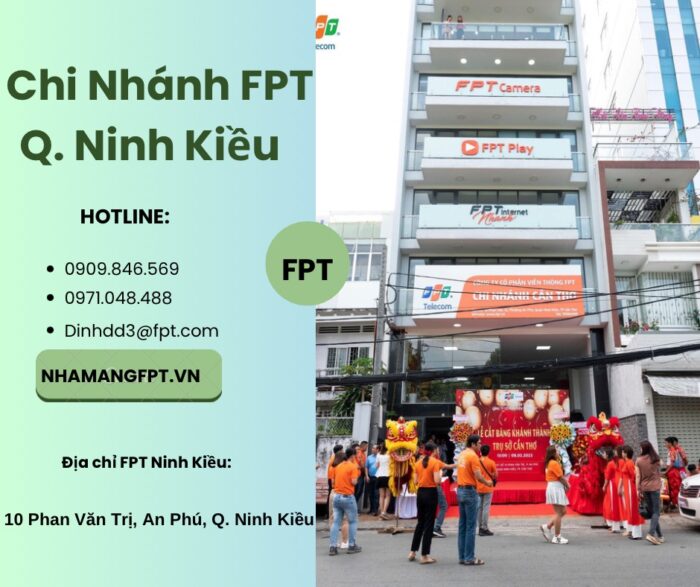 FPT Ninh Kiều với hơn 15 năm hình thành và phát triển mạnh mẽ.